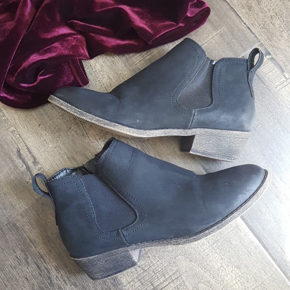 Black booties